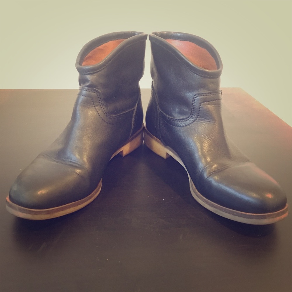 L U C K Y B R A N D 🍀 Flat Booties {BLACK, 7.5}